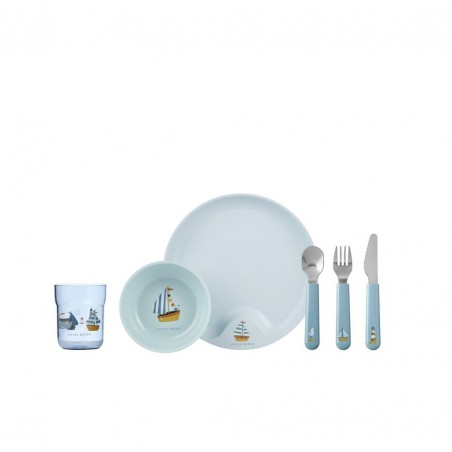 VAJILLA INFANTIL MIO 6 PCS SAILORS BAY