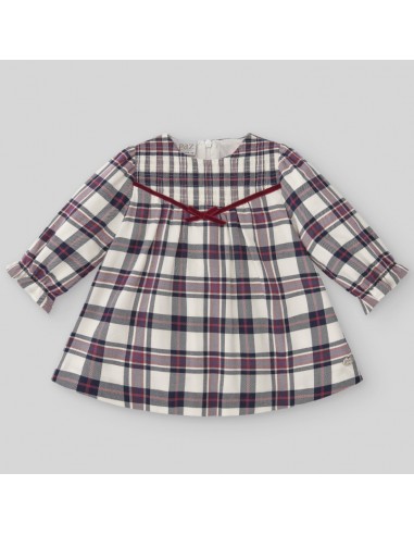 Vestido de cuadros niña NAVIDAD PAZ Rodríguez