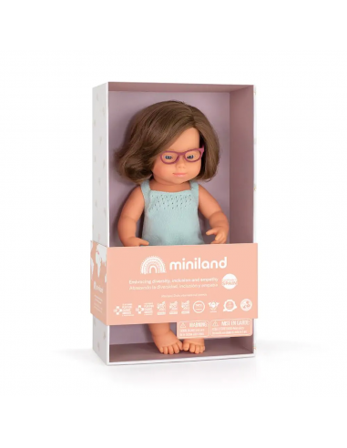 Muñecas diversas Miniland Colorful Edition