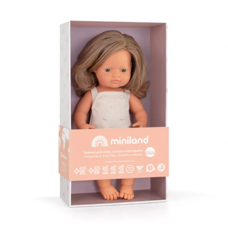 Muñecas diversas Miniland Colorful Edition