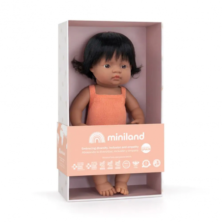 Muñecas diversas Miniland Colorful Edition