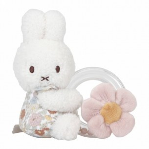 Sonajero Anillo Miffy Vintage Flores Little Dutch