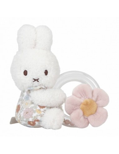 Sonajero Anillo Miffy Vintage Flores Little Dutch