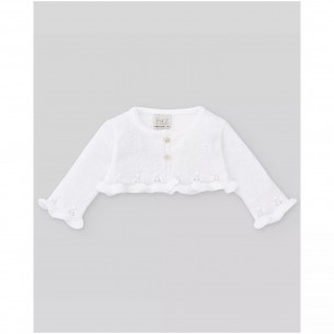 CHAQUETA CORTA CON ONDAS IRIS PAZ RODRIGUEZ
