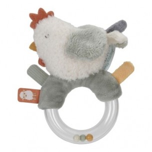 sonajero anillo gallina pequena granja little dutch ld8814
