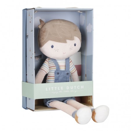 JIM MUÑECO BLANDITO MEDIANO NUEVO LD4560 LITTLE DUTCH