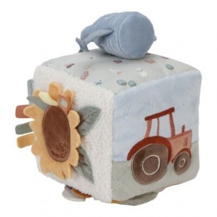 cubo blandito de actividades pequena granja little dutch