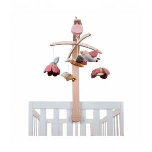 MOVIL MUSICAL FLORES y MARIPOSAS LD8700 2