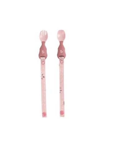 Cubiertos para Bebé ergonómicos Bibado BIB-003