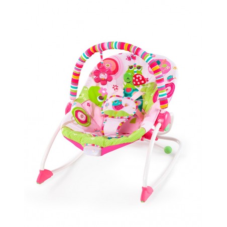 Hamaca para bebé Evolutiva Raspberry Garden Bright Starts