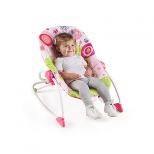 Hamaca para bebé Evolutiva Raspberry Garden Bright Starts 2