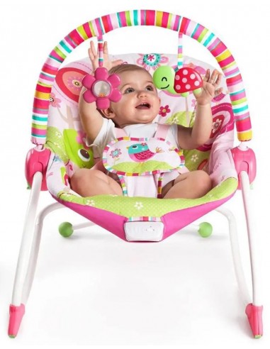 Hamaca para bebé Evolutiva Raspberry Garden Bright Starts