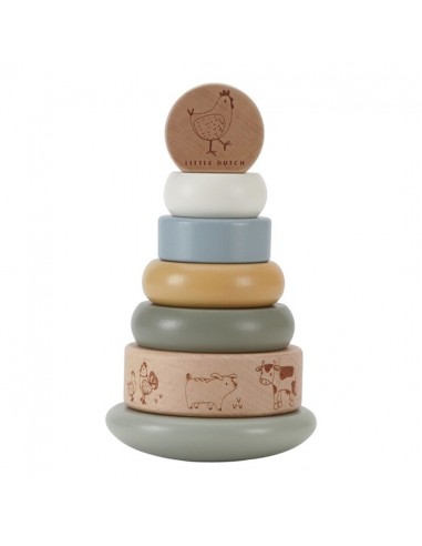 anillos apilables balanceantes granja little dutch ld7142