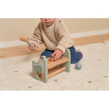 banco golpeo con bola pequena granja little dutch ld7146