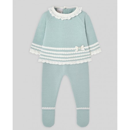 Conjunto bebé jubón y polaina PAZ Rodríguez