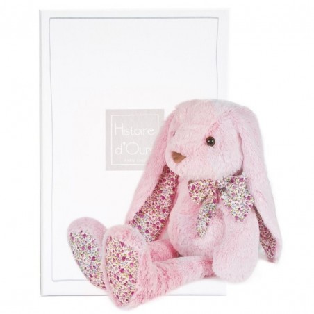 conejo rosa 50 cm copains calins histoire dours 2802436