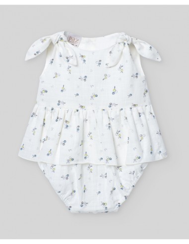 Pelele bebé niña estampado POMBA PAZ Rodríguez