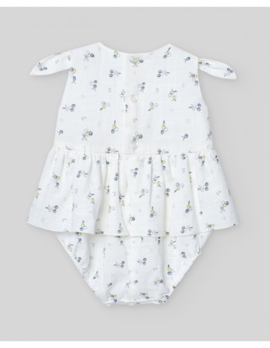Pelele bebé niña estampado POMBA PAZ Rodríguez