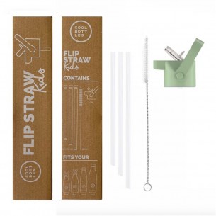 kids cap tapon con pajita para botellas de 260ml coolm bottles