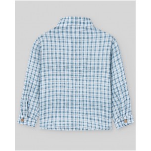 camisa cuadros infantil cuello mao pompom paz rodriguez ref152993 2