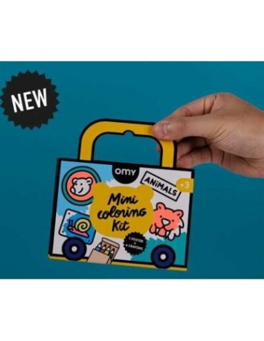 mini pocket omy para colorear 4 lapices color