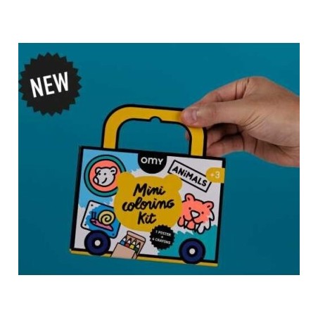 mini pocket omy para colorear 4 lapices color