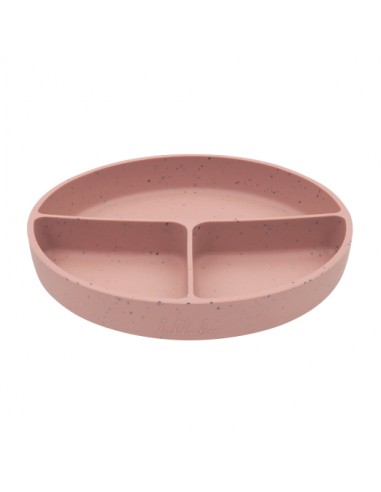 plato dividido con base de succion silicona platinum kikkaboo