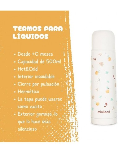 termo para liquidos thermy 500ml miniland