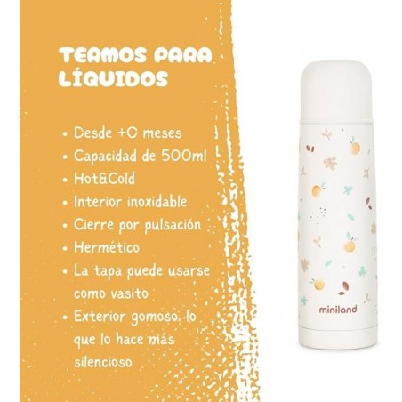 termo para liquidos thermy 500ml miniland