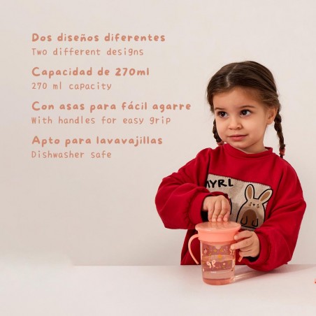 vaso asas 360 sippy cup miniland