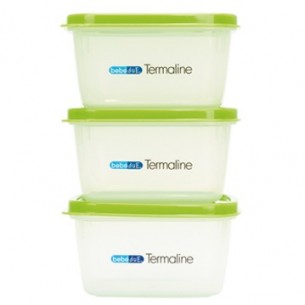 SET  PORTA ALIMENTOS  3 X 400 cc TERMALINE 80135 BEBE DUE
