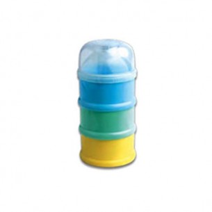 CONTENEDOR 136 DE LECHE EN POLVO 3 CAVIDADES PLANET BABY