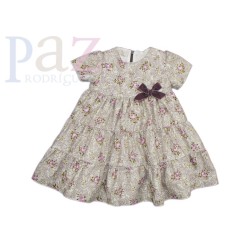 VESTIDO 45996 VOLANTES ARPA PAZ