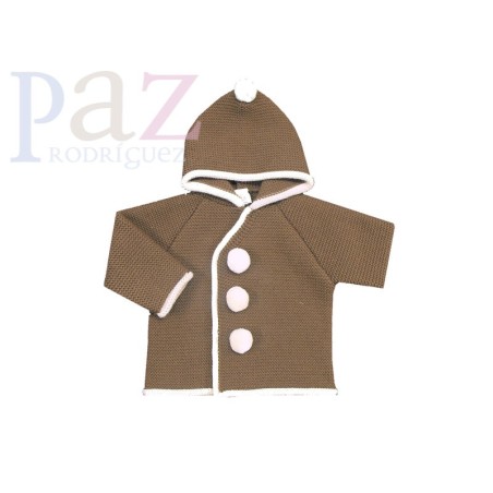 CHAQUETON 50113 POMPONES PAZ