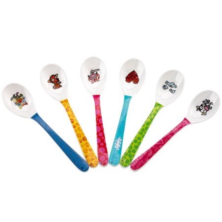 SET KCCS 6 PCS CUCHARAS MELAMINA LAKEN