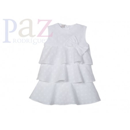 VESTIDO 55897 TELA INFANTIL TULIPAN PAZ