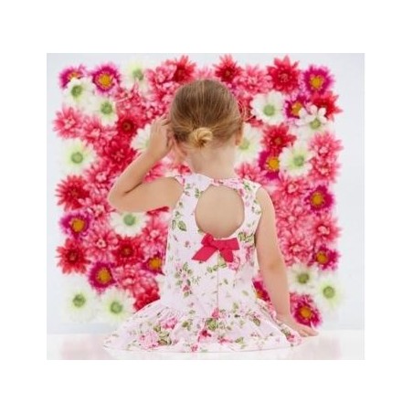 VESTIDO 55965 TELA INFANTIL PEONIA PAZ
