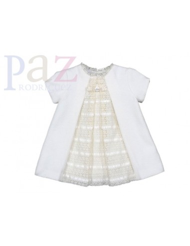 VESTIDO 65080 PUNTILLAS PAZ RODRIGUEZ