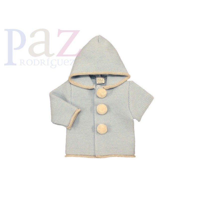 CHAQUETON 61215 POMPOM TESEO PAZ RODRIGUEZ