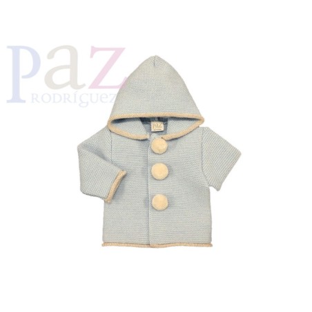 CHAQUETON 61215 POMPOM TESEO PAZ RODRIGUEZ