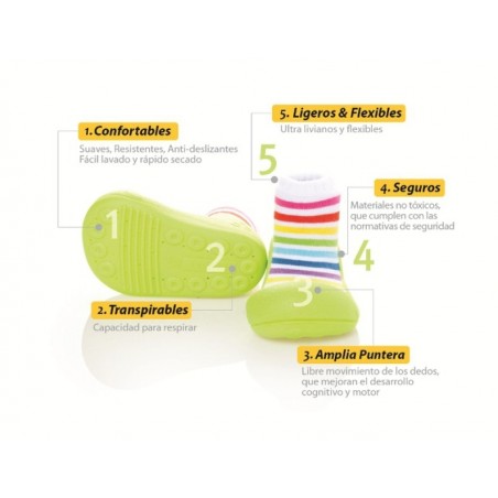 ZAPATO NATURAL HERB ATTIPAS