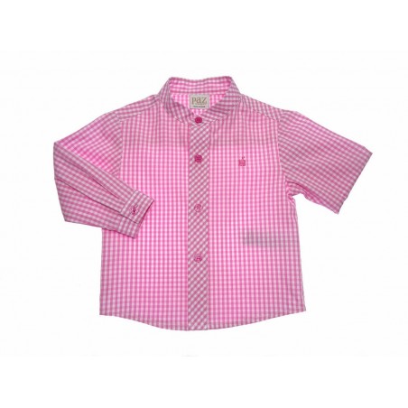 CAMISA 85401 TELA CUADROS ISLA PAZ RODRIGUEZ