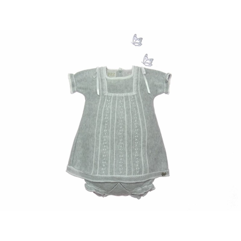 CONJUNTO VESTIDO+BRAGA 82054/5 PAZ RODRIGUEZ