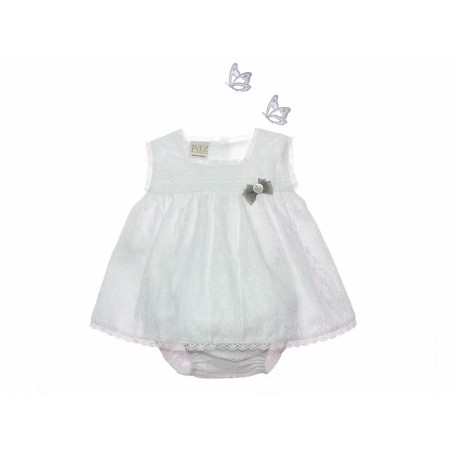 CONJUNTO VESTIDO+BRAGA 85069/8 PAZ RODRIGUEZ
