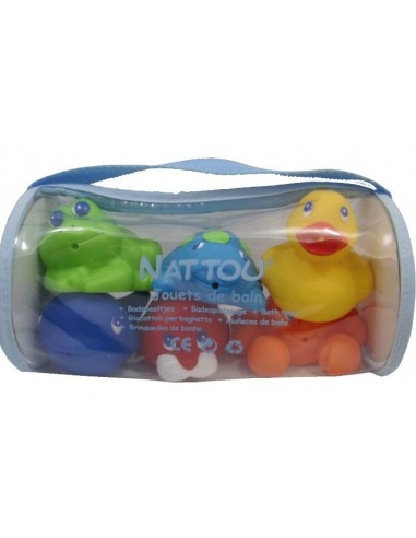 MUÑECOS J202022 DE  BAÑO 6 UDS