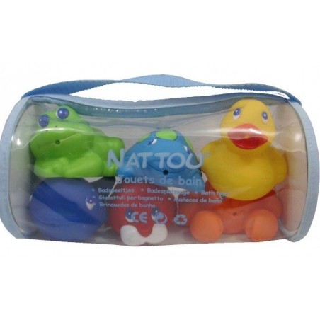 MUÑECOS J202022 DE  BAÑO 6 UDS