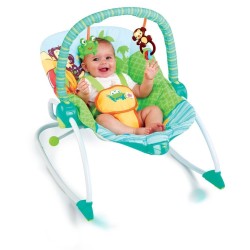 HAMAQUITA BS60127 ROCKER PEEK-A-ZOO BRIGHT STARS