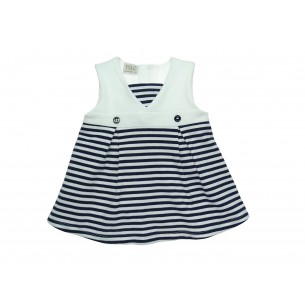 VESTIDO 99619 NAVY PAZ RODRIGUEZ
