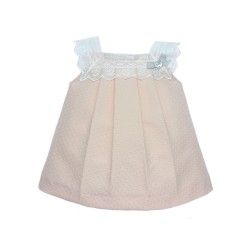 VESTIDO 95234 CON PUNTILLA PERFUME PAZ RODRIGUEZ