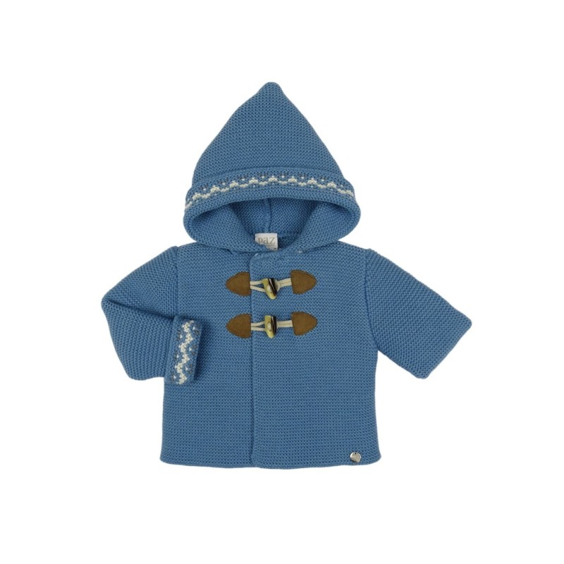 CHAQUETON 00092 CON CAPUCHA LEYENDA PAZ RODRIGUEZ